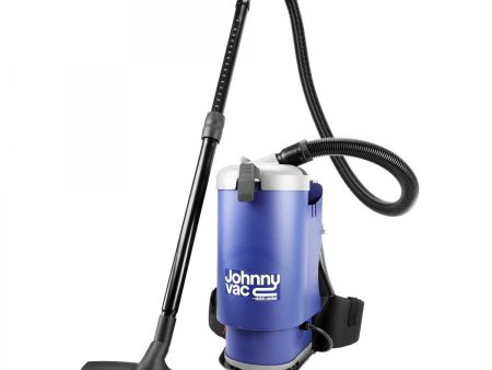 Aspirateur dorsal Johnny Vac JVT1 - 6 L - HEPA - Léger et ergonomique - Italie Supply