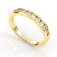 Partway Channel Set Lab Grown Diamond Band Online Sale