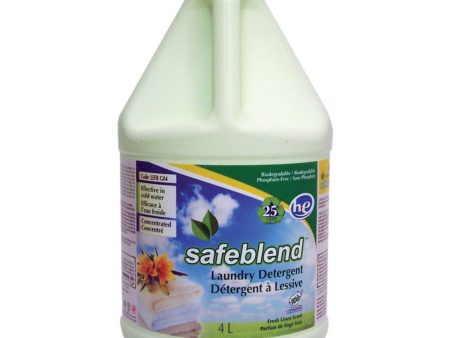 Détergent   savon à lessive liquide HE - parfum de linge frais - 4 L (1,06 gal) - Safeblend LEFR-G04 Online