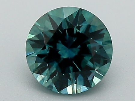 1.01ct Blue Round Brilliant Montana Sapphire For Discount