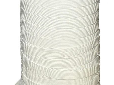 1 2  Soft Elastic - White – Package Quantity – 144 Yards per Roll Sale