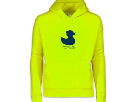 Duck Sweatshirt (Neon Yellow, Navy) Hot on Sale