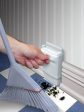 Porte-poussière automatique pour aspirateur central - blanc - sur plinthe Online Sale