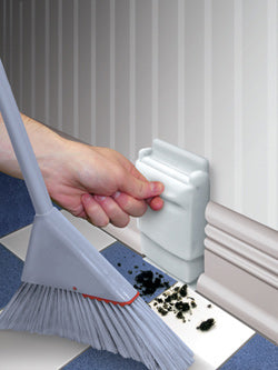 Porte-poussière automatique pour aspirateur central - blanc - sur plinthe Online Sale