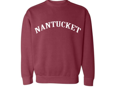 Nantucket Sweatshirt (Nantucket Red) on Sale