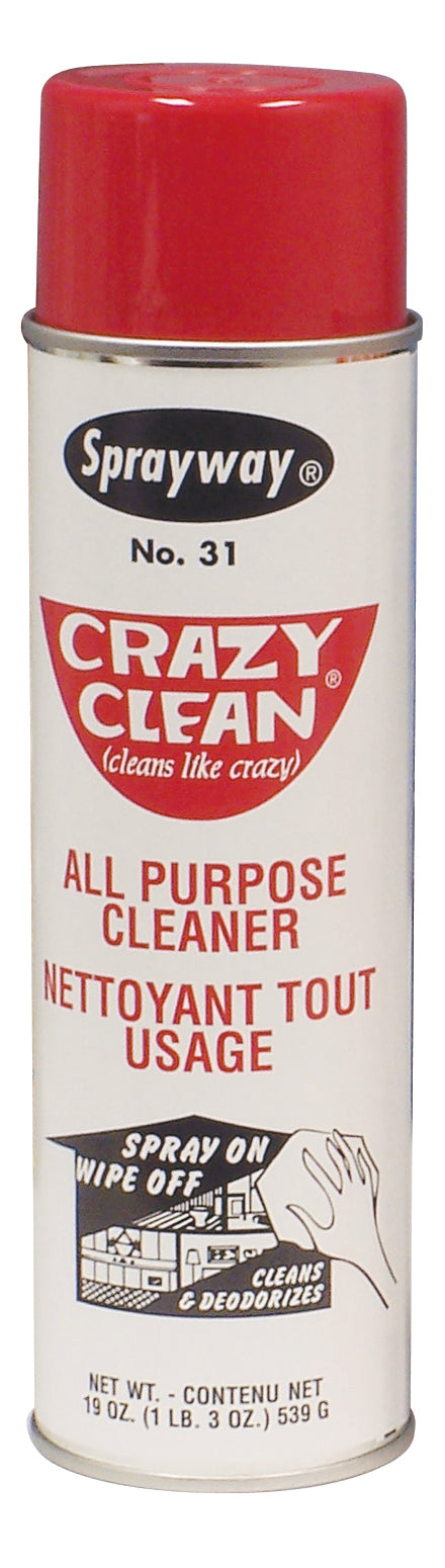 Nettoyant et désodorisant tout usage Crazy Clean - 3 oz (539 g) - Sprayway 31C 31W on Sale