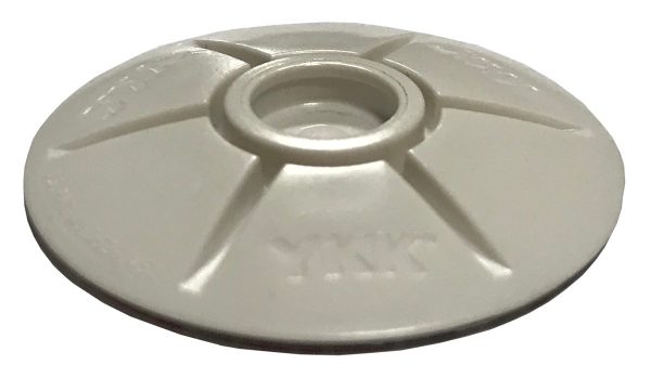 YKK® SNAD® Domed White Socket 40 mm – Package Quantity – 10 - 100 Fashion