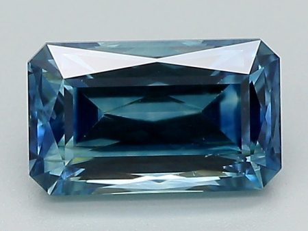 1.95ct Blue Cut Cornered Rectangular Modified Brilliant Montana Sapphire Online