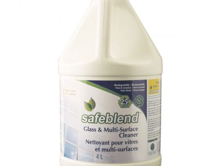 Nettoyant pour vitre et multi-surfaces - prêt à utiliser - 4 L (1,06 gal) - Safeblend WRBX G04 Online now