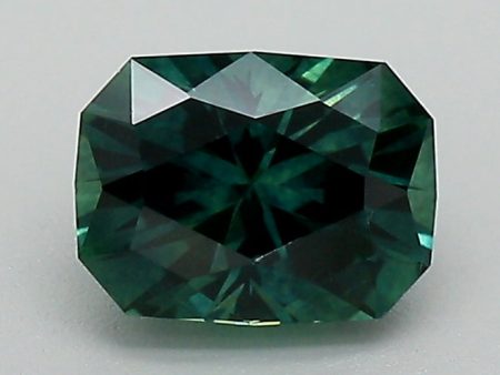 1.12ct Greenish Blue Cut Cornered Rectangular Modified Brilliant Montana Sapphire For Cheap