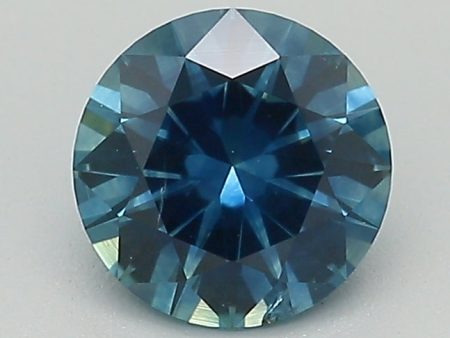 1.09ct Blue Round Brilliant Montana Sapphire For Cheap