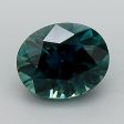 1.25ct Blue Oval Brilliant Montana Sapphire Cheap