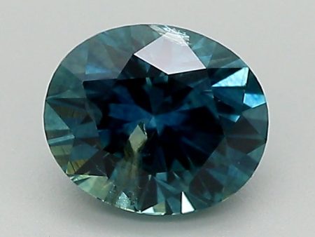 1.22ct Blue Oval Brilliant Montana Sapphire For Cheap