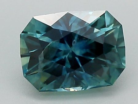 0.95ct Blue Cut Cornered Rectangular Modified Brilliant Montana Sapphire Online Hot Sale