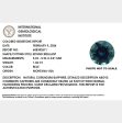 1.04ct Blue Round Brilliant Montana Sapphire For Discount