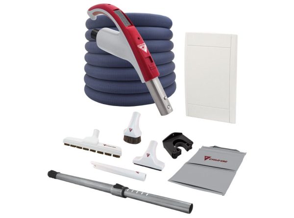 Cyclovac Attachment kit with Retraflex retractable hose - Standard handle Online